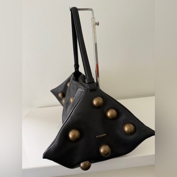 Altuzarra Black Bag with Bronze Accents - Picture 4 of 12
